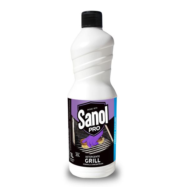 DETERGENTE GRILL 1L SANOL PRO