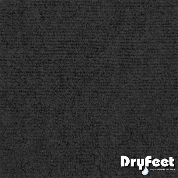 TAPETE DRY FEET PRETO/CINZA 60X90