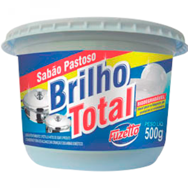 SABAO PASTOSO BRILHO TOTAL POTE 500G