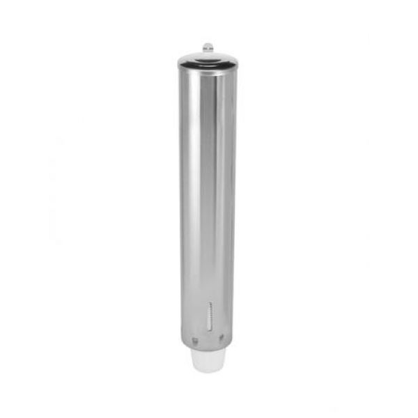 DISPENSADOR PORTA COPO AGUA INOX