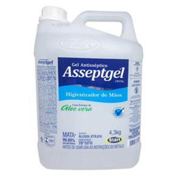 ALCOOL 70 LIQUIDO ASSEPTEGEL 5L START