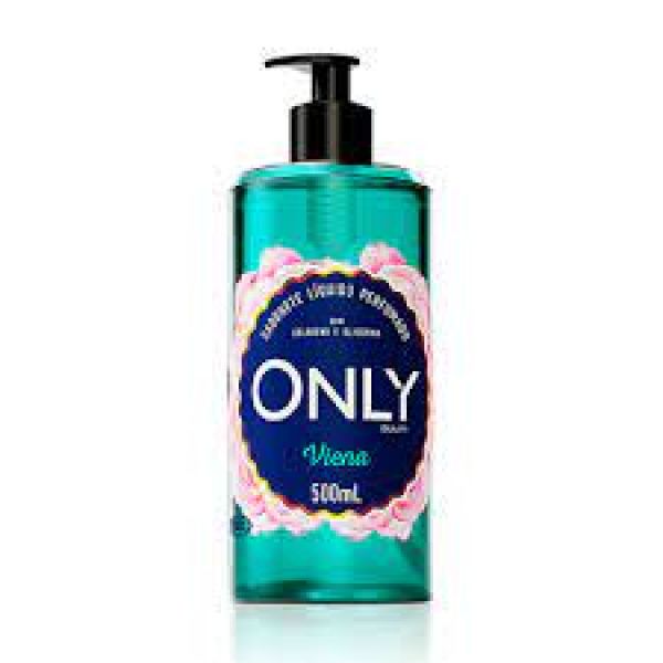 SABONETE LIQUIDO ONLY BEAUTY VIENA 500 ML