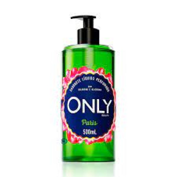 SABONETE LIQUIDO ONLY BEAUTY PARIS 500 ML