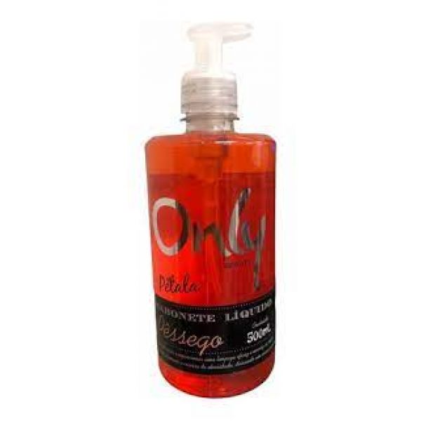 SABONETE LIQUIDO ONLY BEAUTY PESSEGO 500 ML