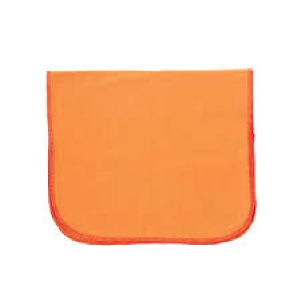 FLANELA LARANJA P 28 CM X 38 CM