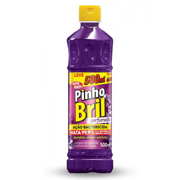 DESINFETANTE PINHO BRIL CAMPOS DE LAVANDA 500 ML