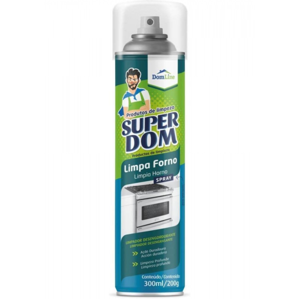 SUPER DOM LIMPA FORNO SPRAY 300 ML