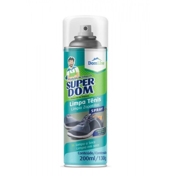 SUPER DOM LIMPA TENIS SPRAY 200 ML