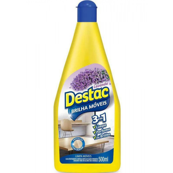 BRILHA MOVEIS DESTAC LAVANDA 500 ML