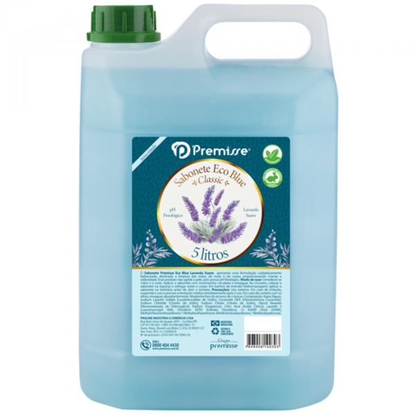 SABONETE LIQUIDO ECO BLUE PREMISSE 5 LITROS