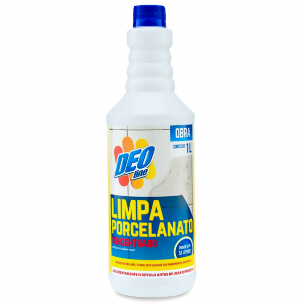 LIMPA PORCELANATO DEOLINE CONCENTRADO 1 LITRO