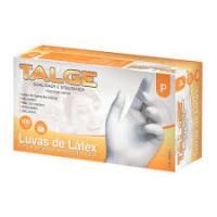 LUVA DE LATEX TALGE COM PO P C/ 100 UN