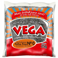 PALHA DE AÇO FINA Nº 0 - VEGA STEEL 25G